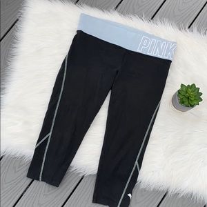 Victoria’s Secret PINK cropped yoga leggings